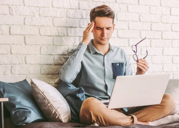 Job searching frustration